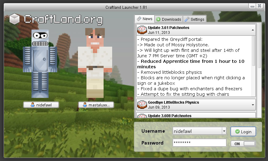 modpack launcher profile minecraft